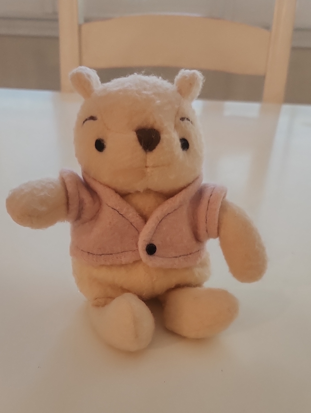 Disney Store Mini Bean Bag Classic Pooh 7” Plush Winnie The Pooh